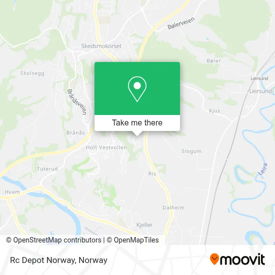 Rc Depot Norway map
