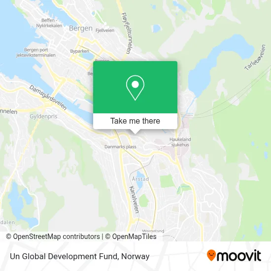 Un Global Development Fund map