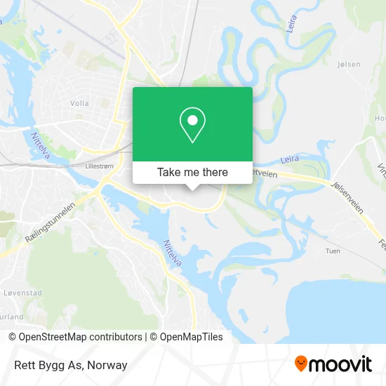 Rett Bygg As map