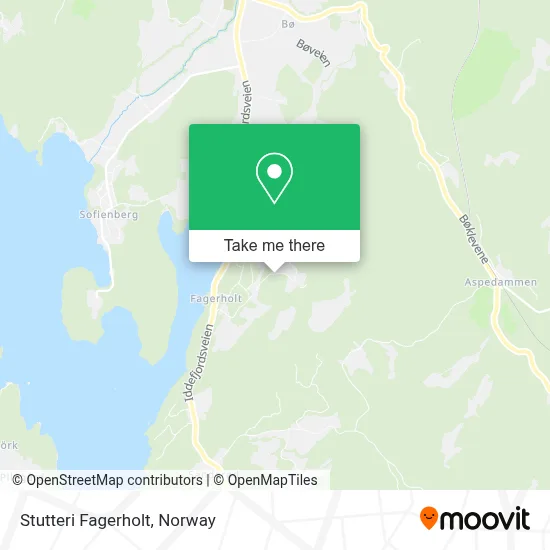 Stutteri Fagerholt map