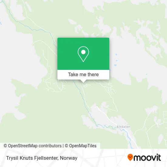 Trysil Knuts Fjellsenter map