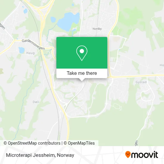 Microterapi Jessheim map