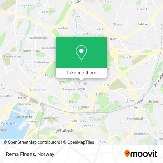 Rema Finans map