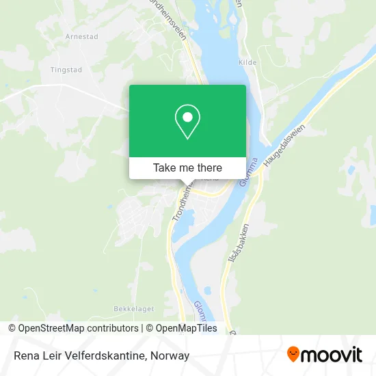 Rena Leir Velferdskantine map