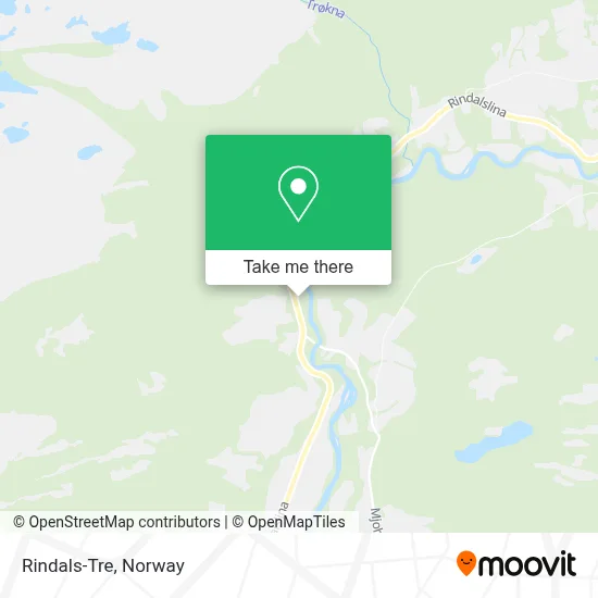 Rindals-Tre map