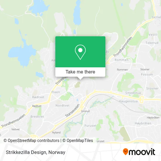 Strikkezilla Design map