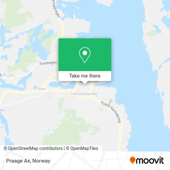 Praage As map