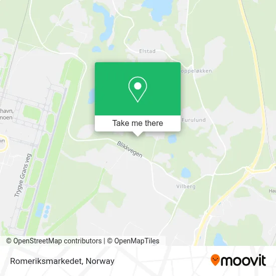 Romeriksmarkedet map