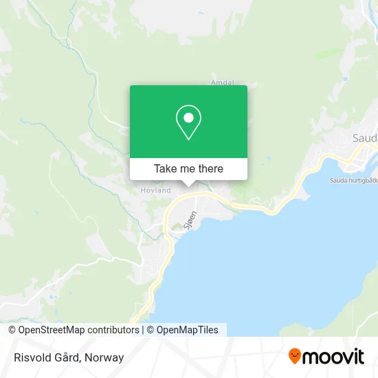 Risvold Gård map