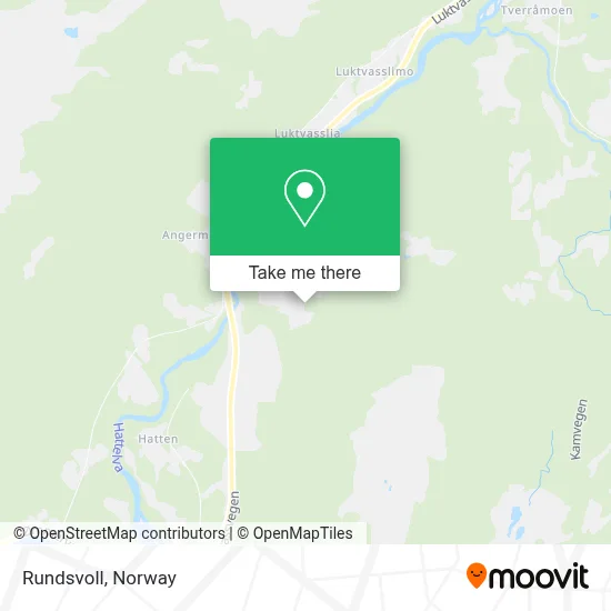 Rundsvoll map