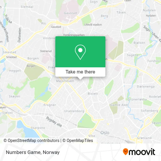 Numbers Game map