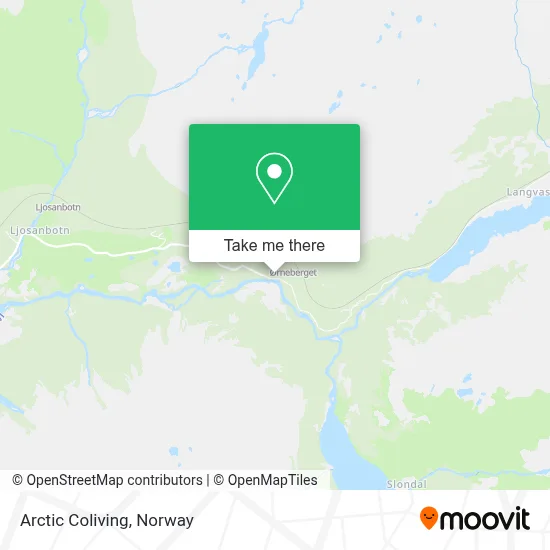 Arctic Coliving map