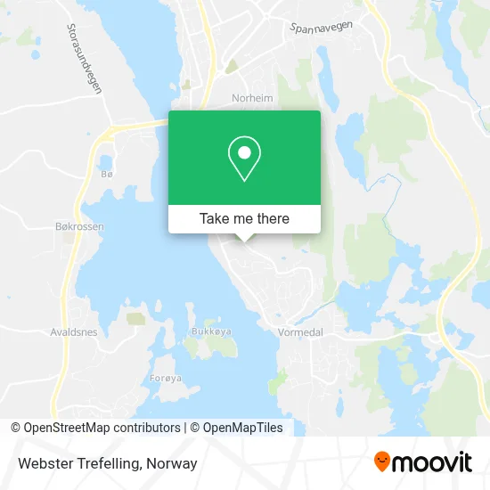 Webster Trefelling map