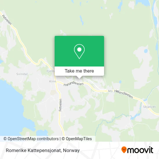 Romerike Kattepensjonat map