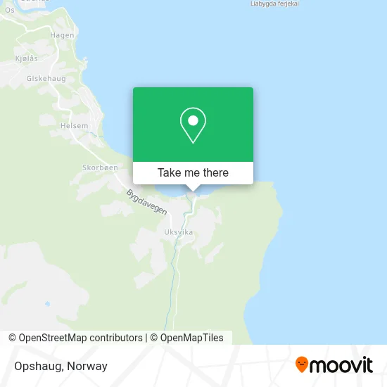 Opshaug map