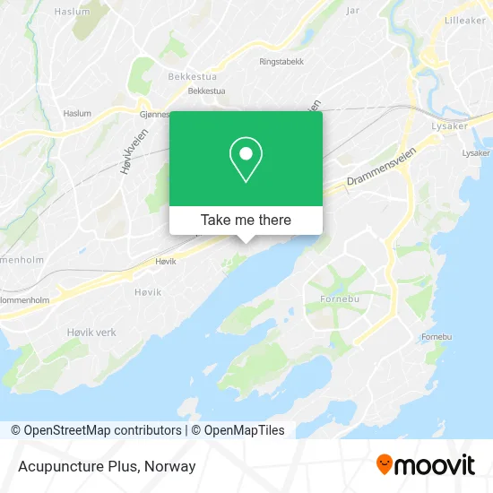 Acupuncture Plus map