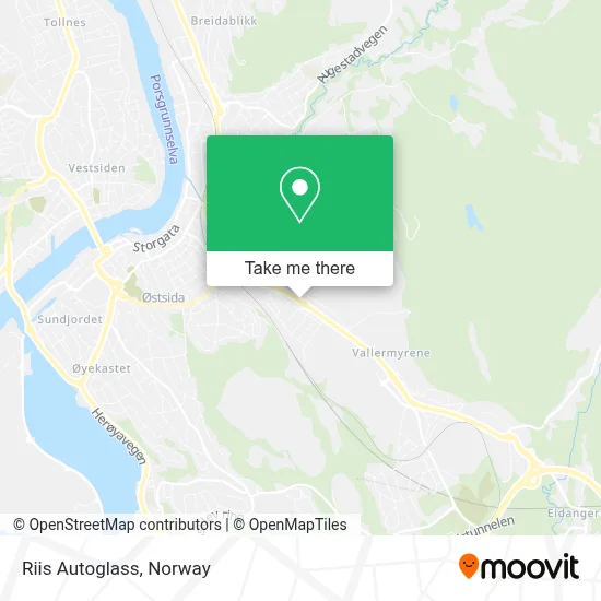 Riis Autoglass map