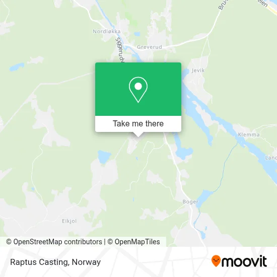 Raptus Casting map