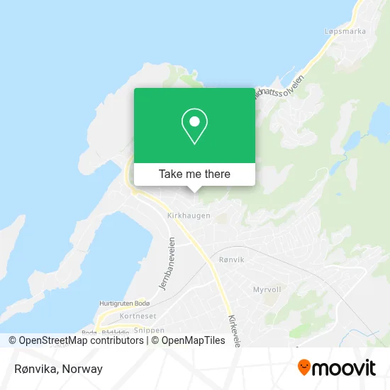 Rønvika map