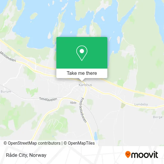 Råde City map