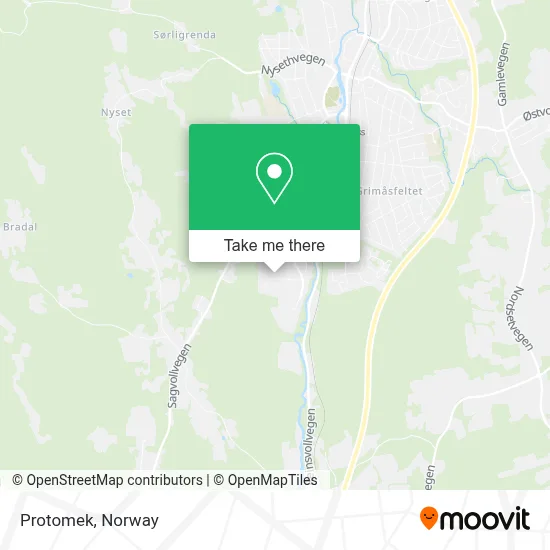 Protomek map