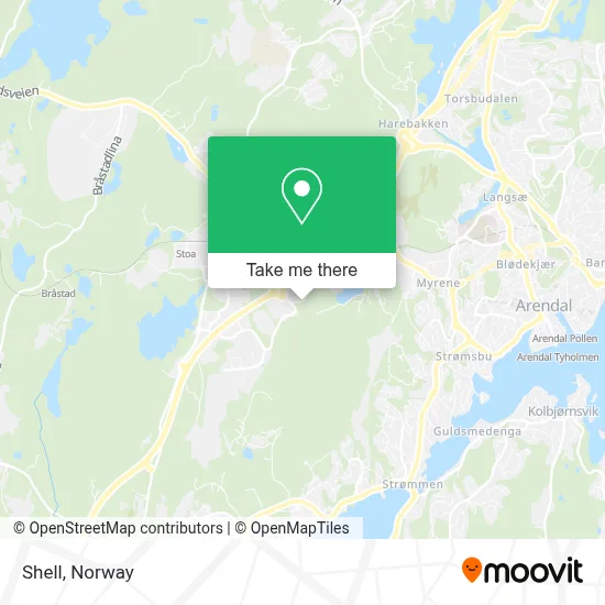 Shell map