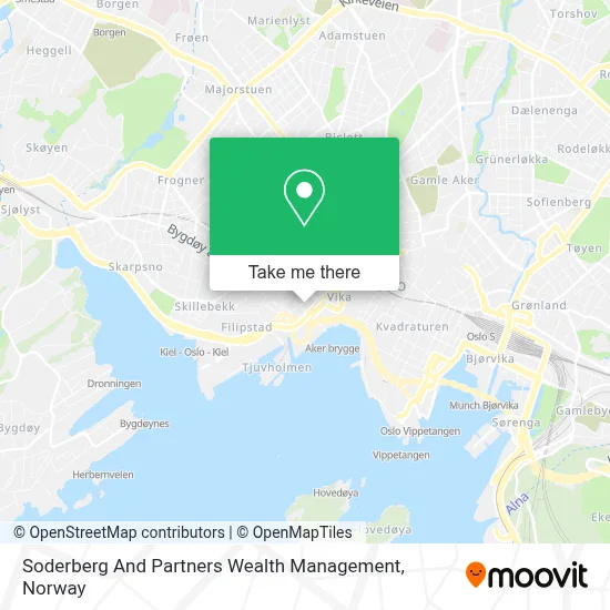 Soderberg And Partners Wealth Management map