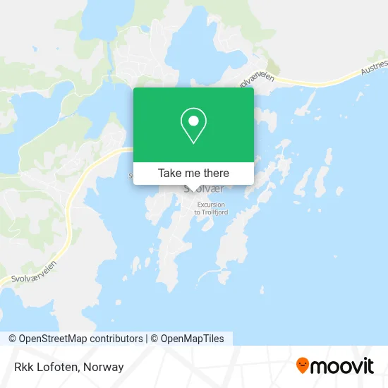 Rkk Lofoten map