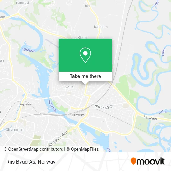 Riis Bygg As map