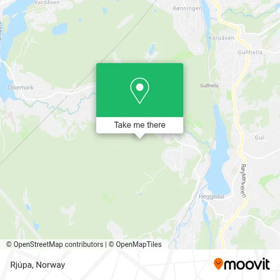 Rjúpa map