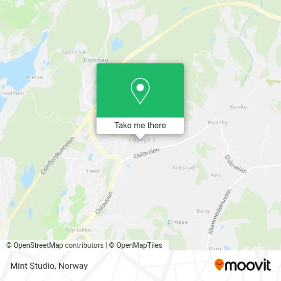 Mint Studio map