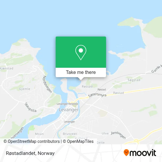 Røstadlandet map