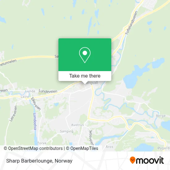 Sharp Barberlounge map