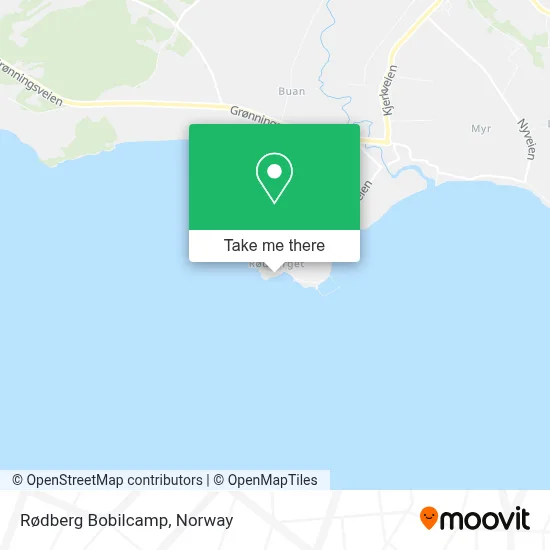 Rødberg Bobilcamp map