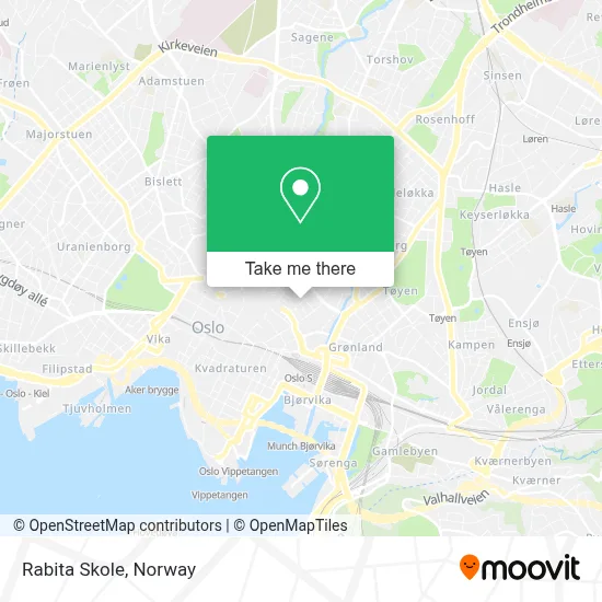Rabita Skole map