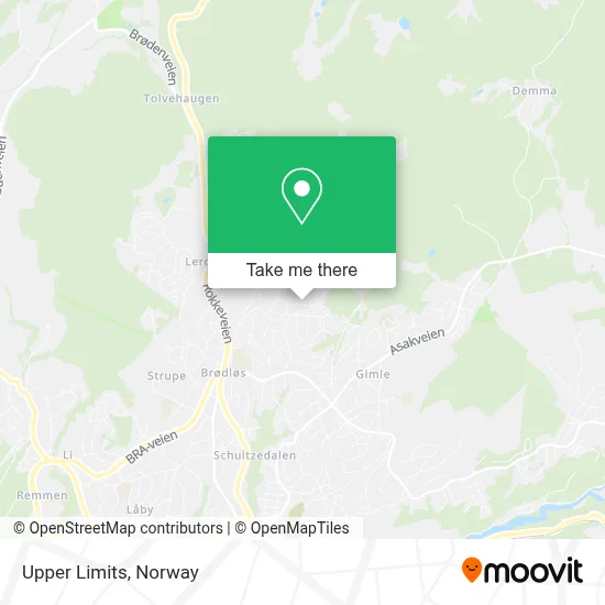 Upper Limits map