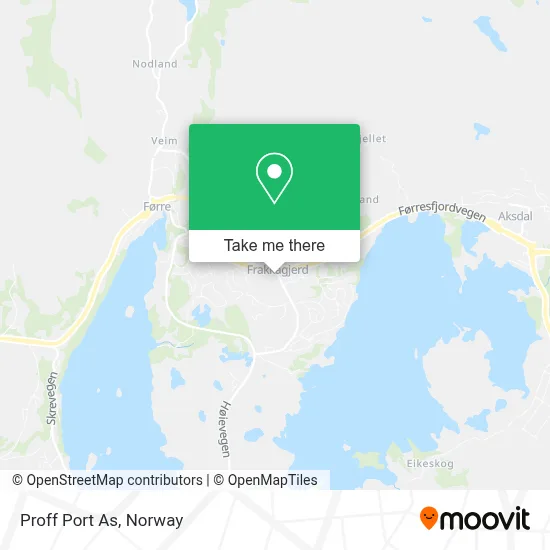 Proff Port As map