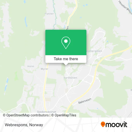 Webrespons map