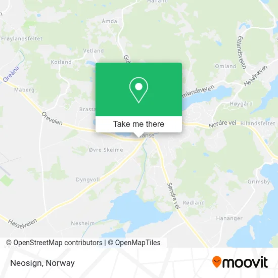 Neosign map
