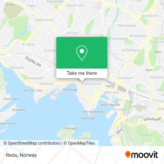 Redu map