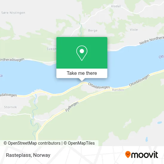 Rasteplass map