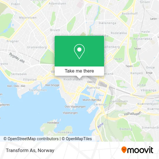 Transform As map