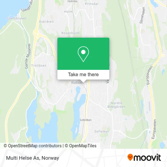 Multi Helse As map