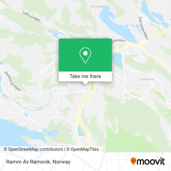 Ramm Av Ramsvik map