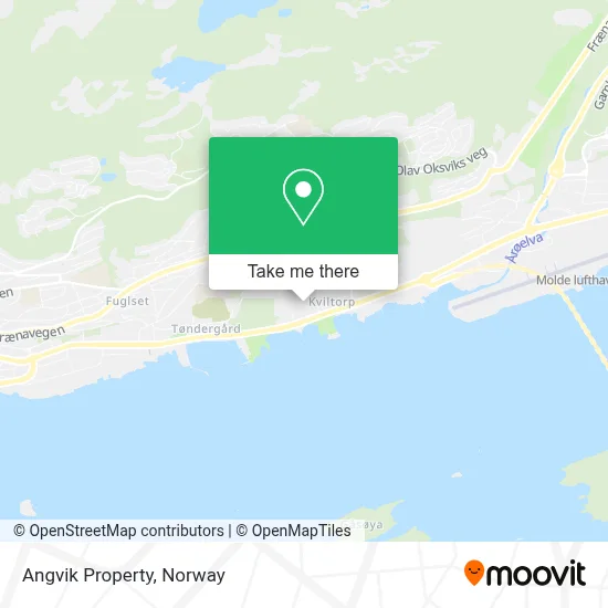 Angvik Property map
