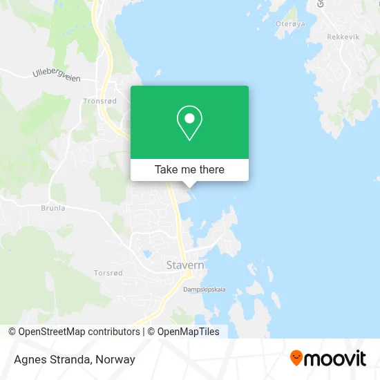 Agnes Stranda map