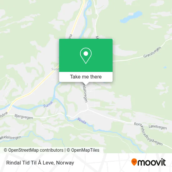 Rindal Tid Til Å Leve map