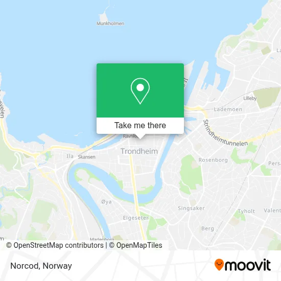 Norcod map