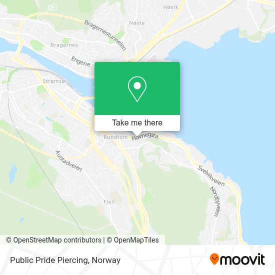 Public Pride Piercing map