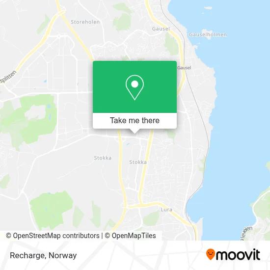 Recharge map